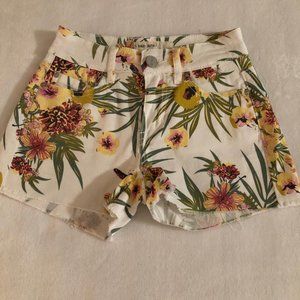 Hawaiian print shorts
